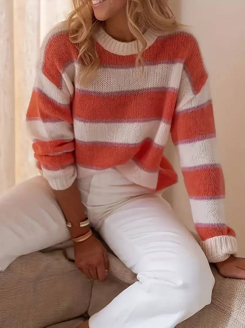 Julietta - Blush-stripegenser