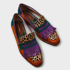 Romy - Polerte Brune Loafers