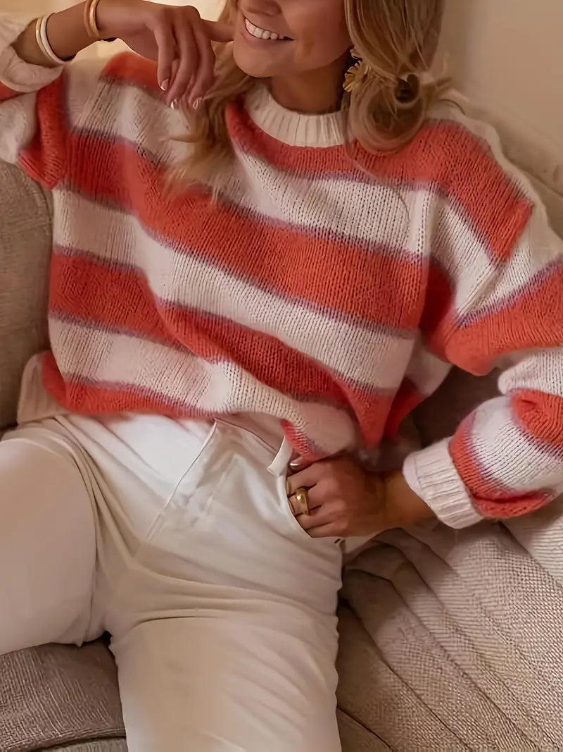 Julietta - Blush-stripegenser