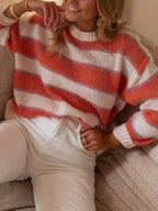 Julietta - Blush-stripegenser