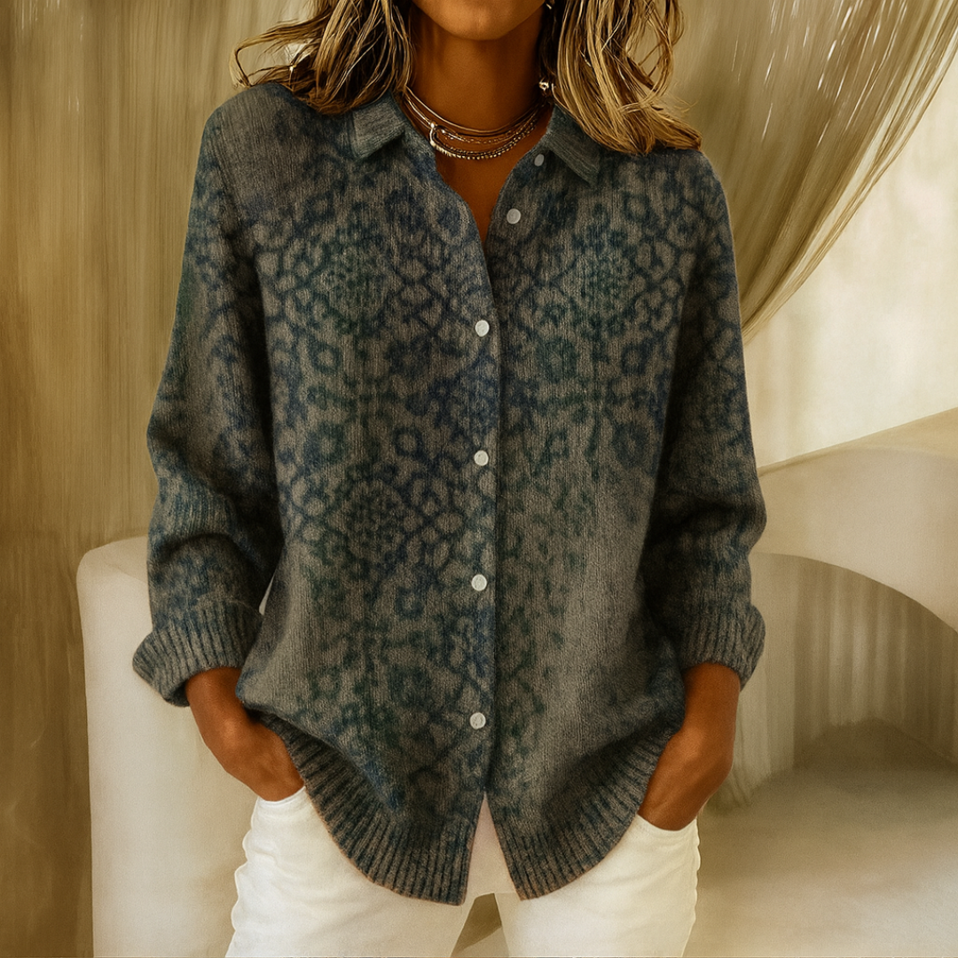Leandra - Elegant lang cardigan
