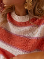 Julietta - Blush-stripegenser
