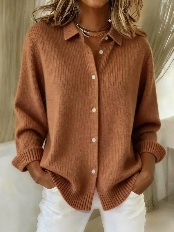Leandra - Elegant lang cardigan