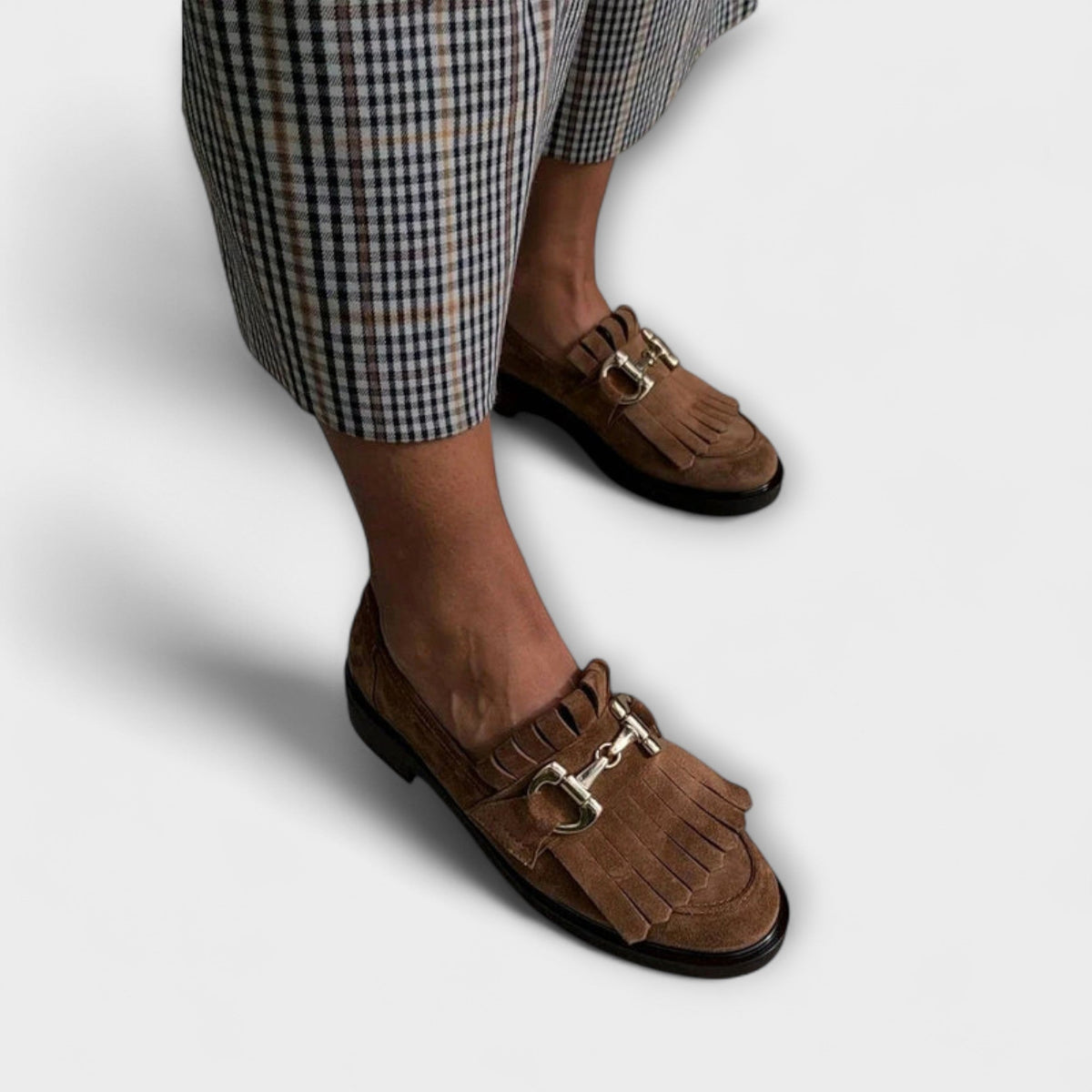 Brigitte - Raffinert Brun Loafer