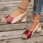 Whitney™ | Elegante Skinnsandaler