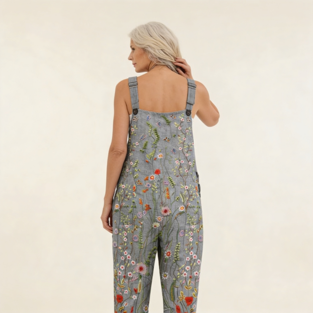 Adeline | Landlige blomster i lys bohemstil