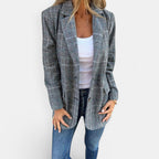Abby - Klassisk Rutete Blazer