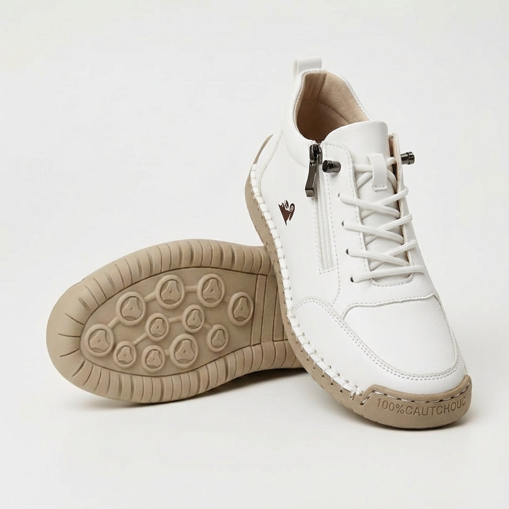 Mila – Komfortable ortopediske sneakers + glidelås